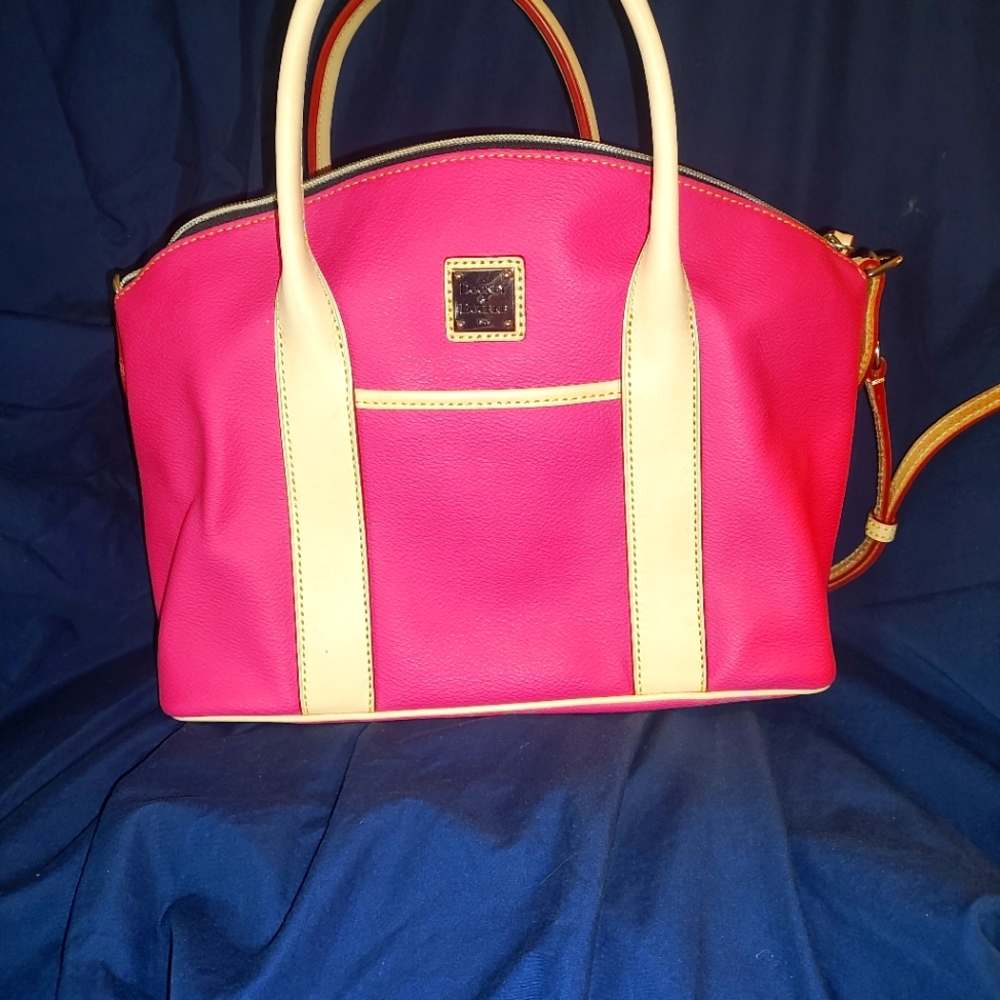 Pink and Cream Handbag